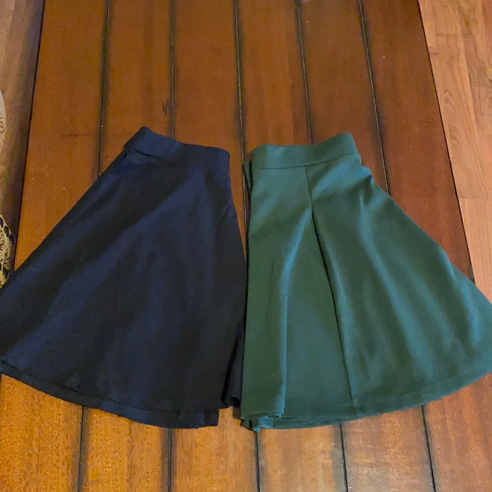 Two medium Forever 21 skirts